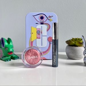 Clinique Cheek Pop in Melon and Lash Power Mascara in Black Onyx, NIB